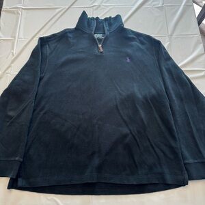 Polo by Ralph Lauren Black Zip Up Sweater